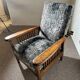 Art nouveau armchair