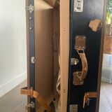 Malle Cabin Mid-Century Fibre Vulcanised / Beige Leather / Metal