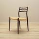 Set of six mahogany chairs, Danish design, 1960s, designer: Niels Otto Møller