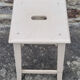 Workshop stool, vintage wood, 40