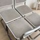 Set of 4 Marcel Breuer tubular chairs, mid-century modern Bauhaus chrome cantilever dining chairs, 20th century
