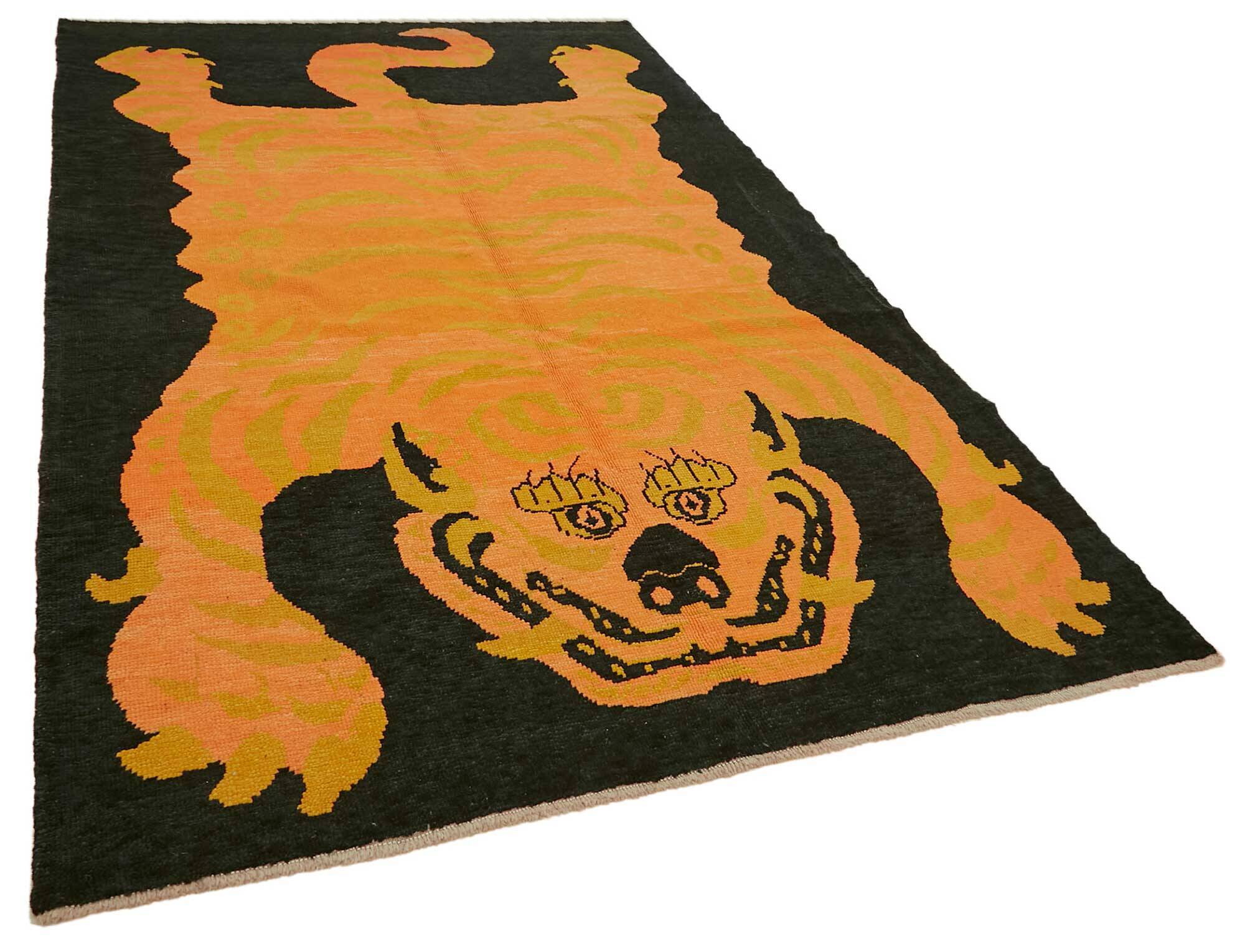 Turkish Handknotted Wool Tiger Rug  211 cm x 335 cm
