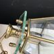 Lantern in glass and brass