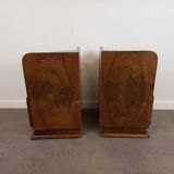 Pair of Art Deco bedside tables
