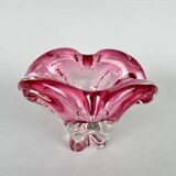 Art Glass Bowl by designer Josef Hospodka for Chribska Glassworks, 1960's