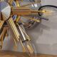 Ceiling lamp, wall lamp, chandelier sun, star, Italy vintage 1960
