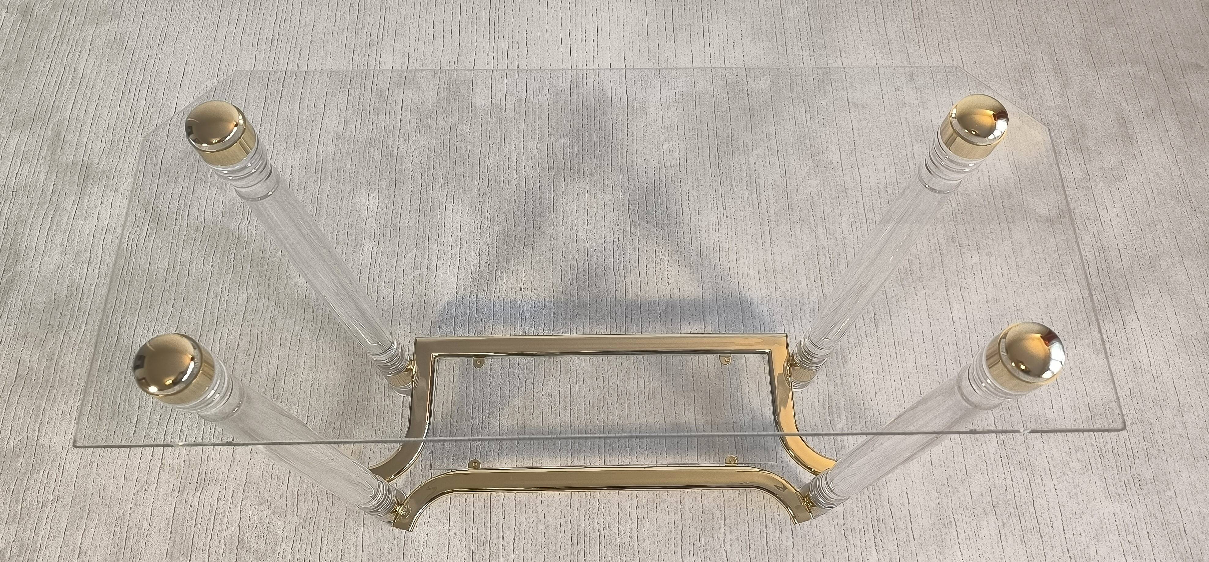 Très belle Console Vintage Années 80 DLG Roméo Réga
