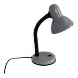 Grey industrial desk lamp