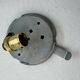 Small round opaline wall light 15 cm vintage