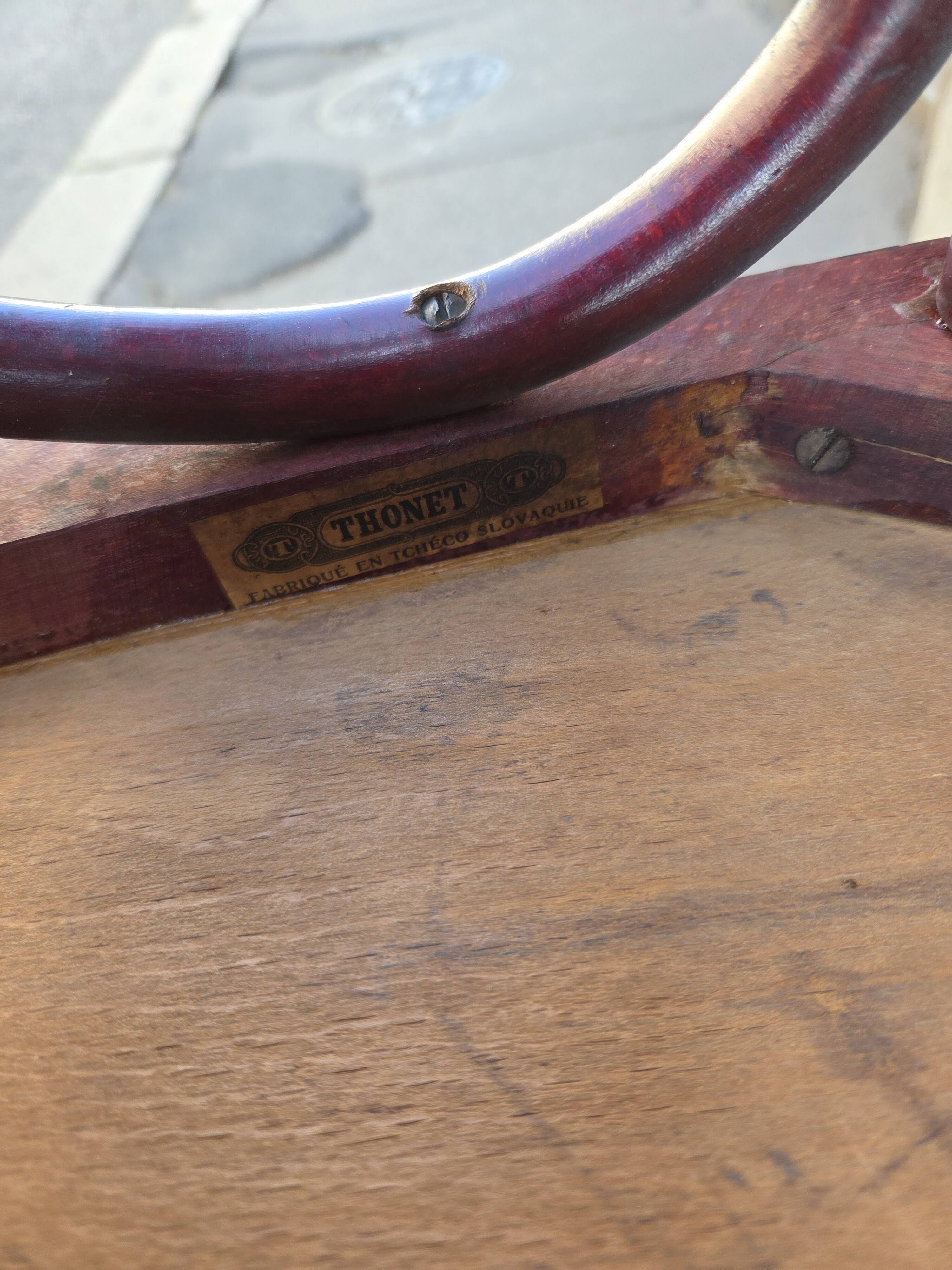 Thonet bistro chairs