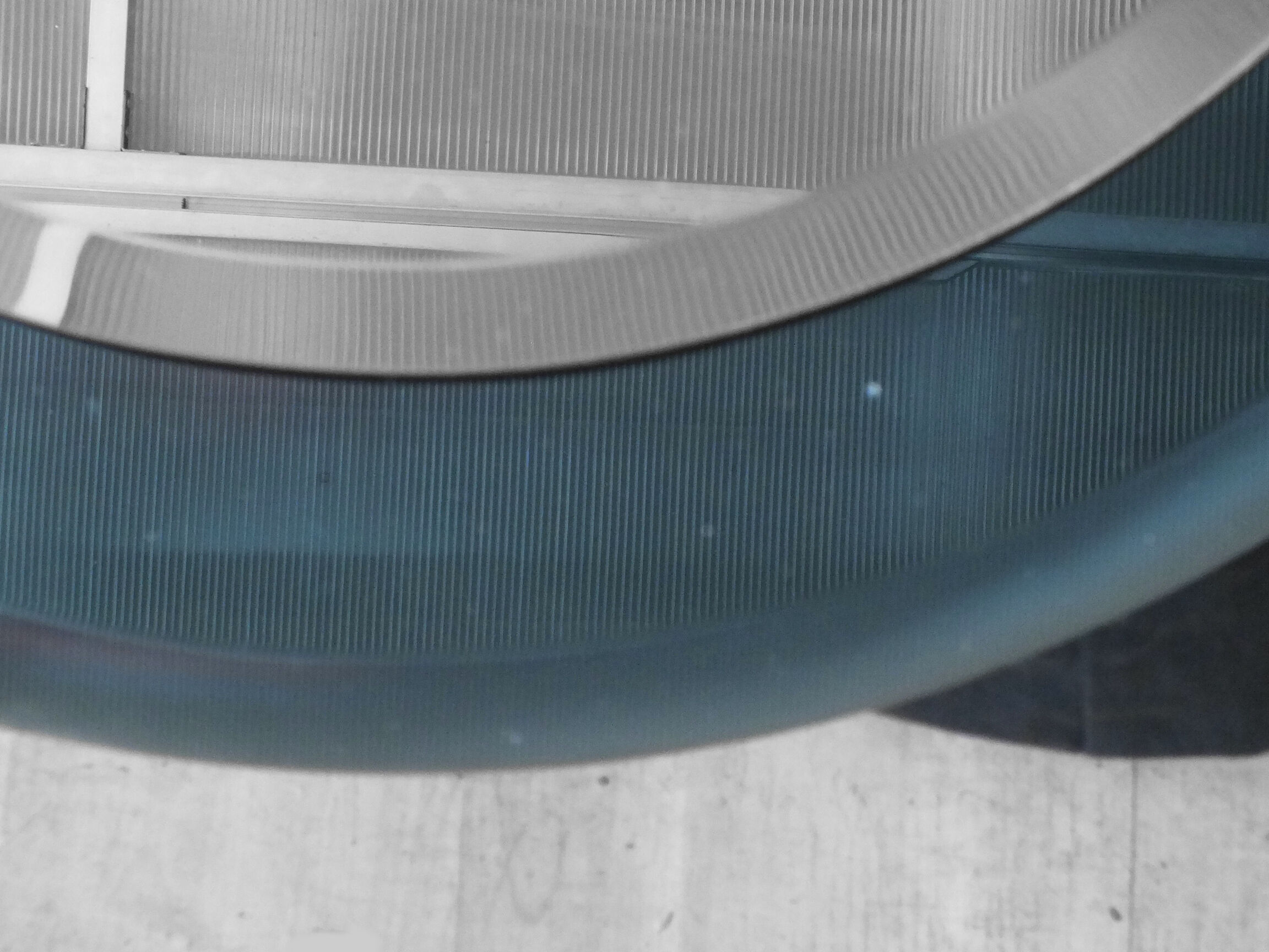 Luigi Fontana design blue cobalt mirror deco years 40 Fontana Arte