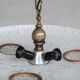 Unusual Saucer Style Mid-Century Pendant Light (2 available)