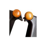 Quatre chaises Casala en plastique