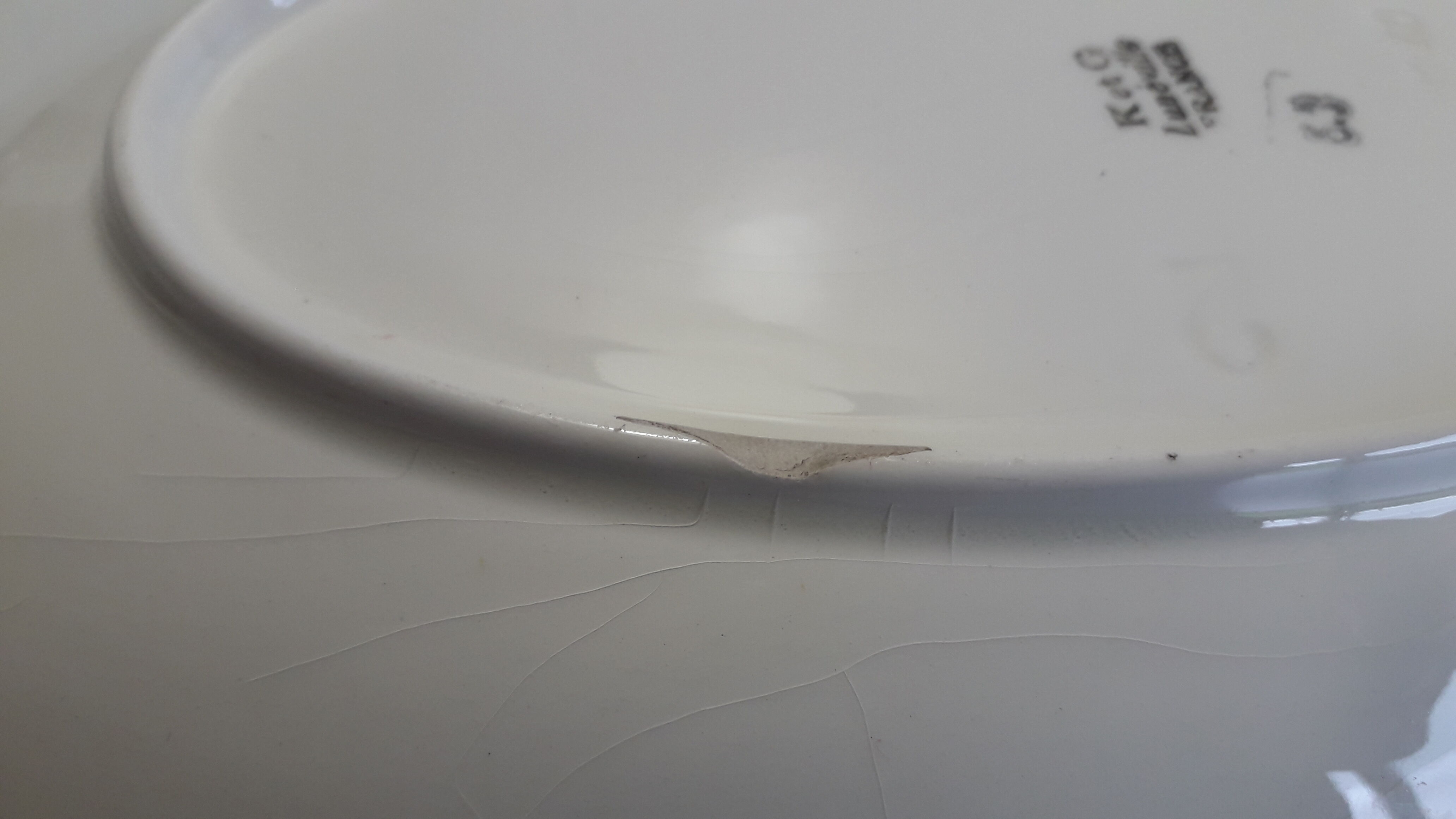 Plat art deco K&G Lunéville