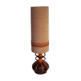 giant lamp with typical pumpkin ceramic 1970 120cmx32cm