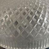 Chiseled glass ceiling lamp