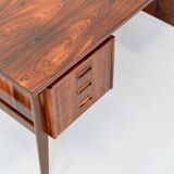 Midcentury Danish Executive Desk in Stunning Rosewood. Vintage / Modern
