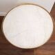 Table basse bouillotte Louis XVI laiton-cuivre