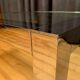 Table basse en chrome et en verre, Italie, années 1960
