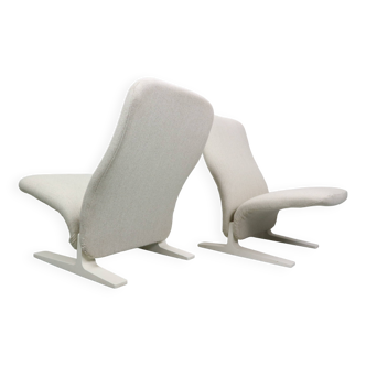 Set of two F780 Concorde Lounge Chairs by Pierre Paulin for Artifort, 1960s