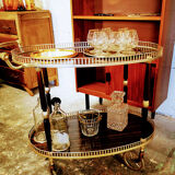 Rolling bar trolley