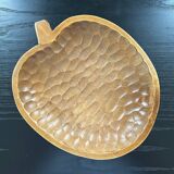 Plat creux pomme en bois