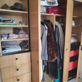 60s architect-designed wardrobe-dressing (unique piece of furniture)