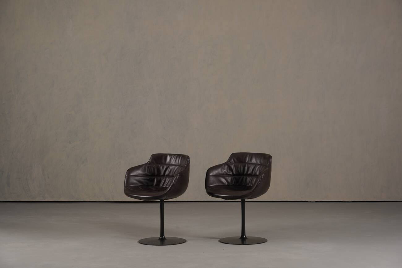 Flow armchairs by Jean-Marie Massaud for MDF, Italy 2000s set of 2