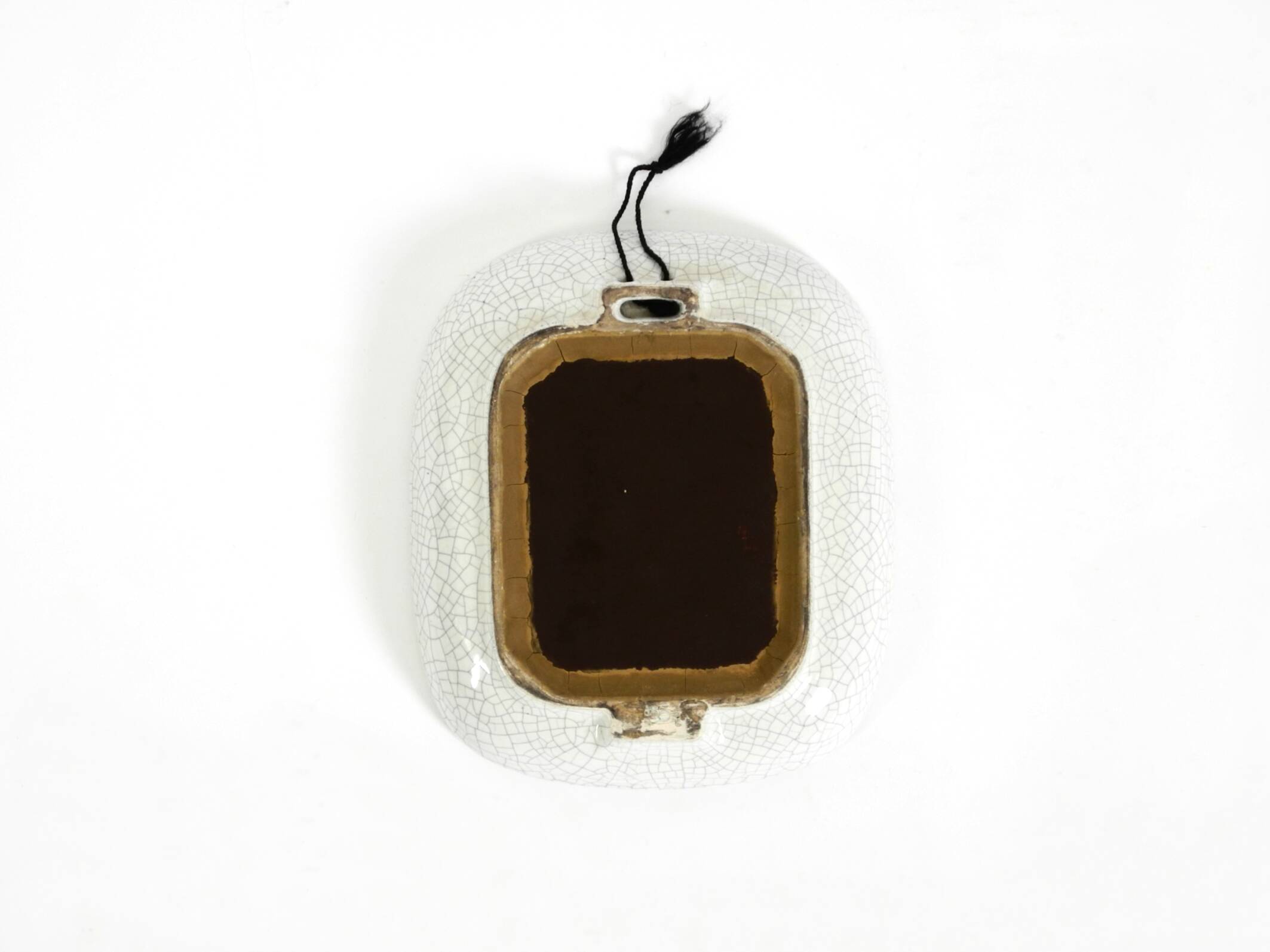 Beautiful small Art Deco ceramic mirror by Gmundner Keramik Austria, 1920