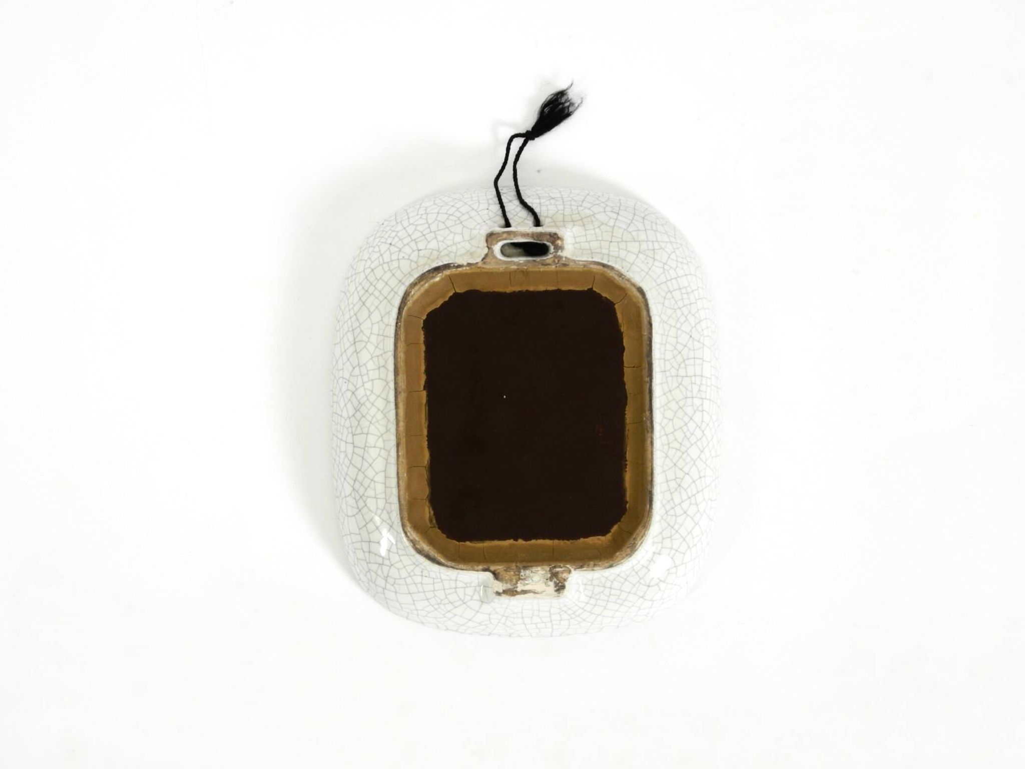 Beautiful small Art Deco ceramic mirror by Gmundner Keramik Austria, 1920