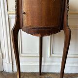 Charmante table tambour de style Transition – à restaurer
