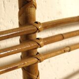 Head and footboard in rattan