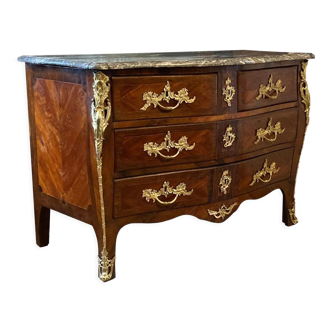 Commode d'époque Louis XV estampillée