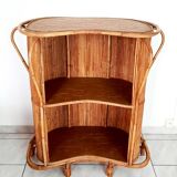 60s bamboo and rattan tiki bar