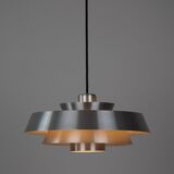 Danish vintage pendant lamp Nova by Jo Hammerborg, Fog og Morup, 1963