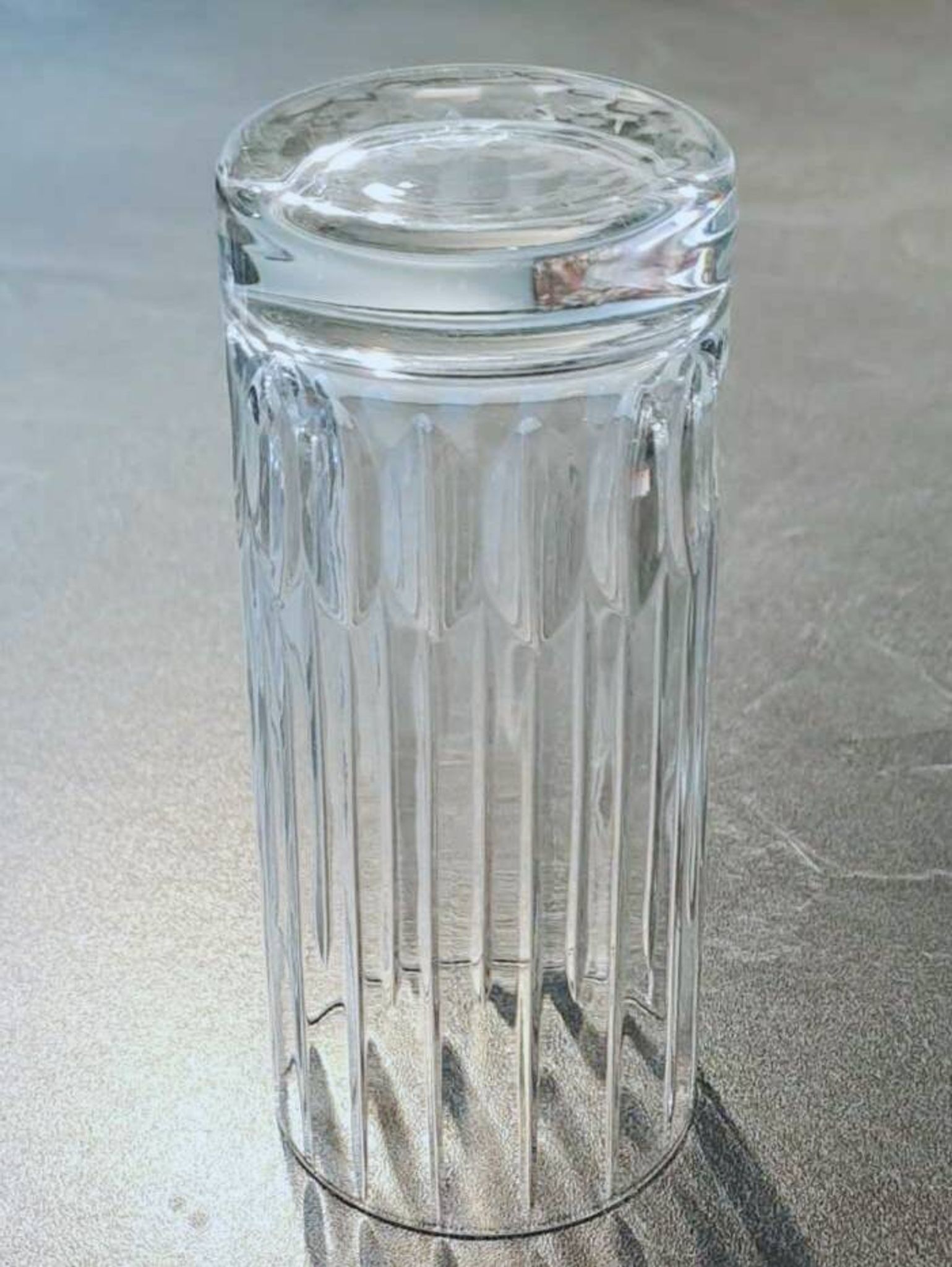 Set of 4 crystal glasses
