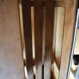 2-seater solid wood school desk