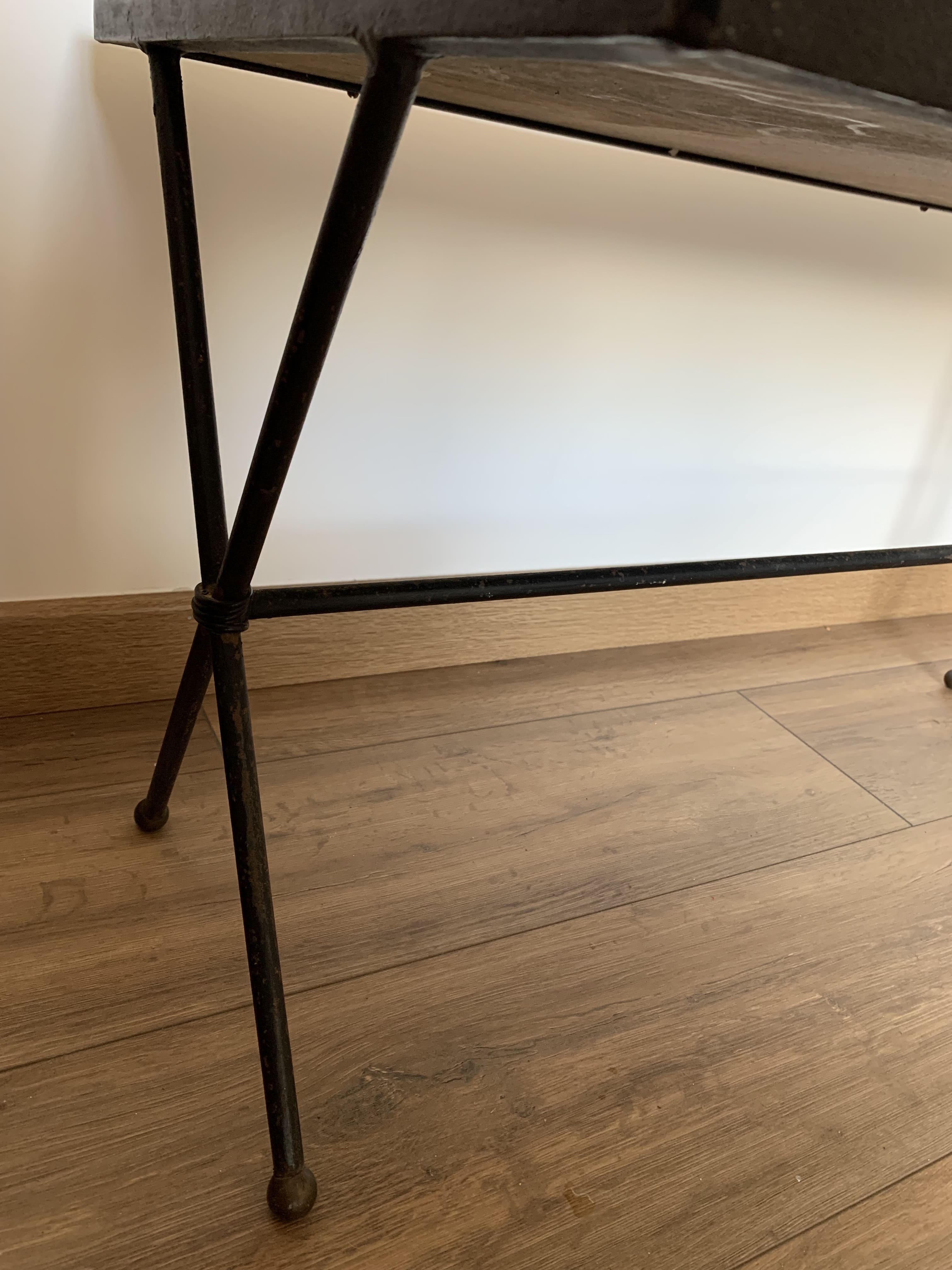 Table basse damier