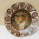 Decorative plate or dish by Elio Schiavon and Gunter Erhart, 1960s