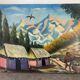Lot of two signed African landscapes