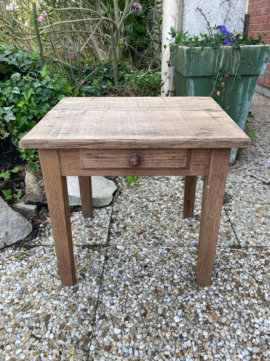 Small vintage farmhouse coffee table