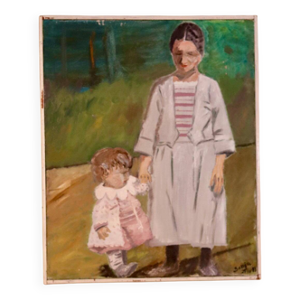 « Mère et enfant » de Sonja