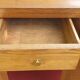 Art deco oak and marble sideboard