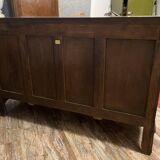 Sideboard stamped in louis xv style in walnut circa 1880