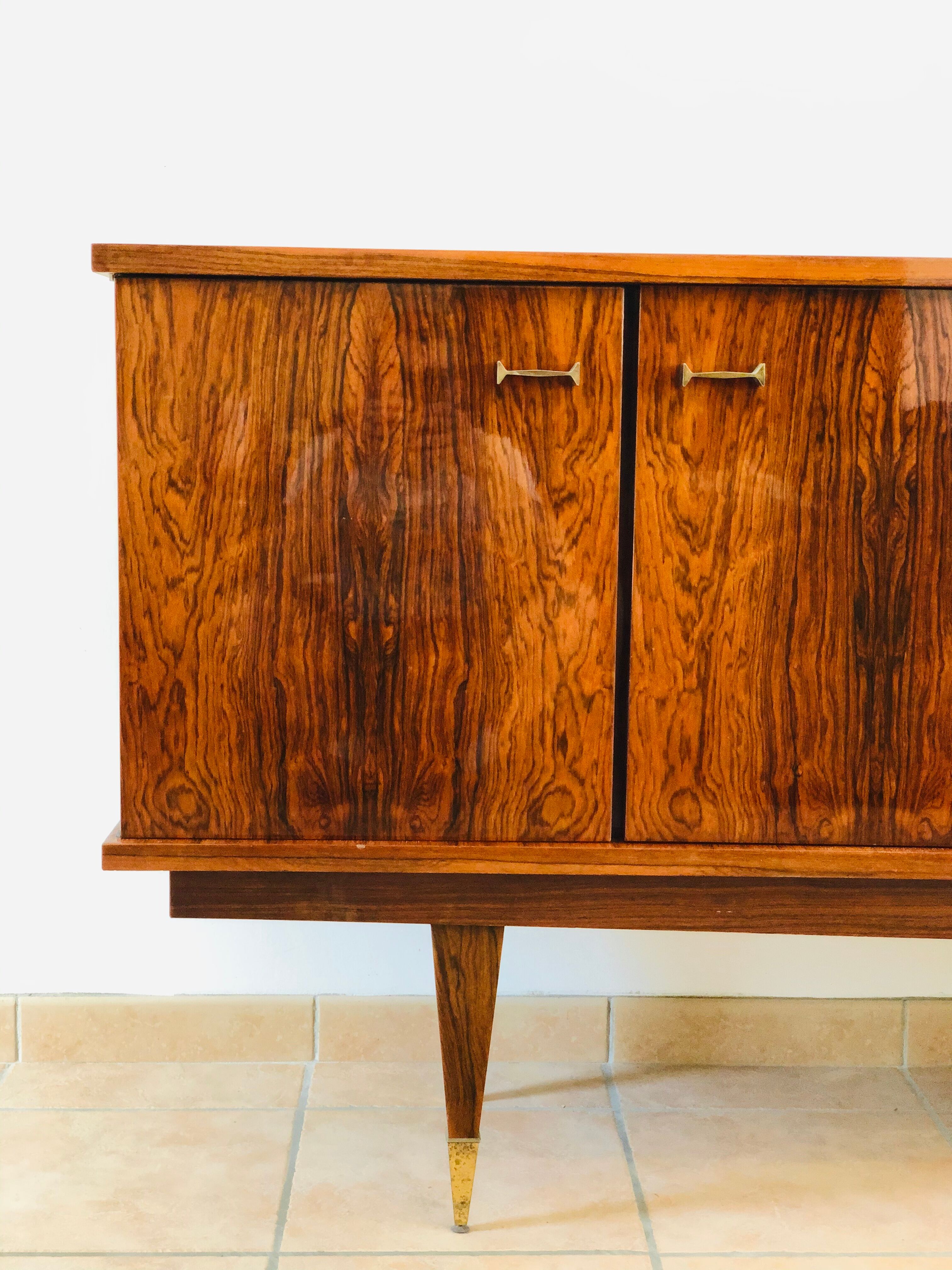 Vintage rio rosewood sideboard by Malora 1960