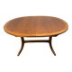 Mid-Century Retro Vintage Teak Extending Dining Table by Nathan 1960s  Seat
