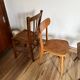 Set of 4 mismatched chairs