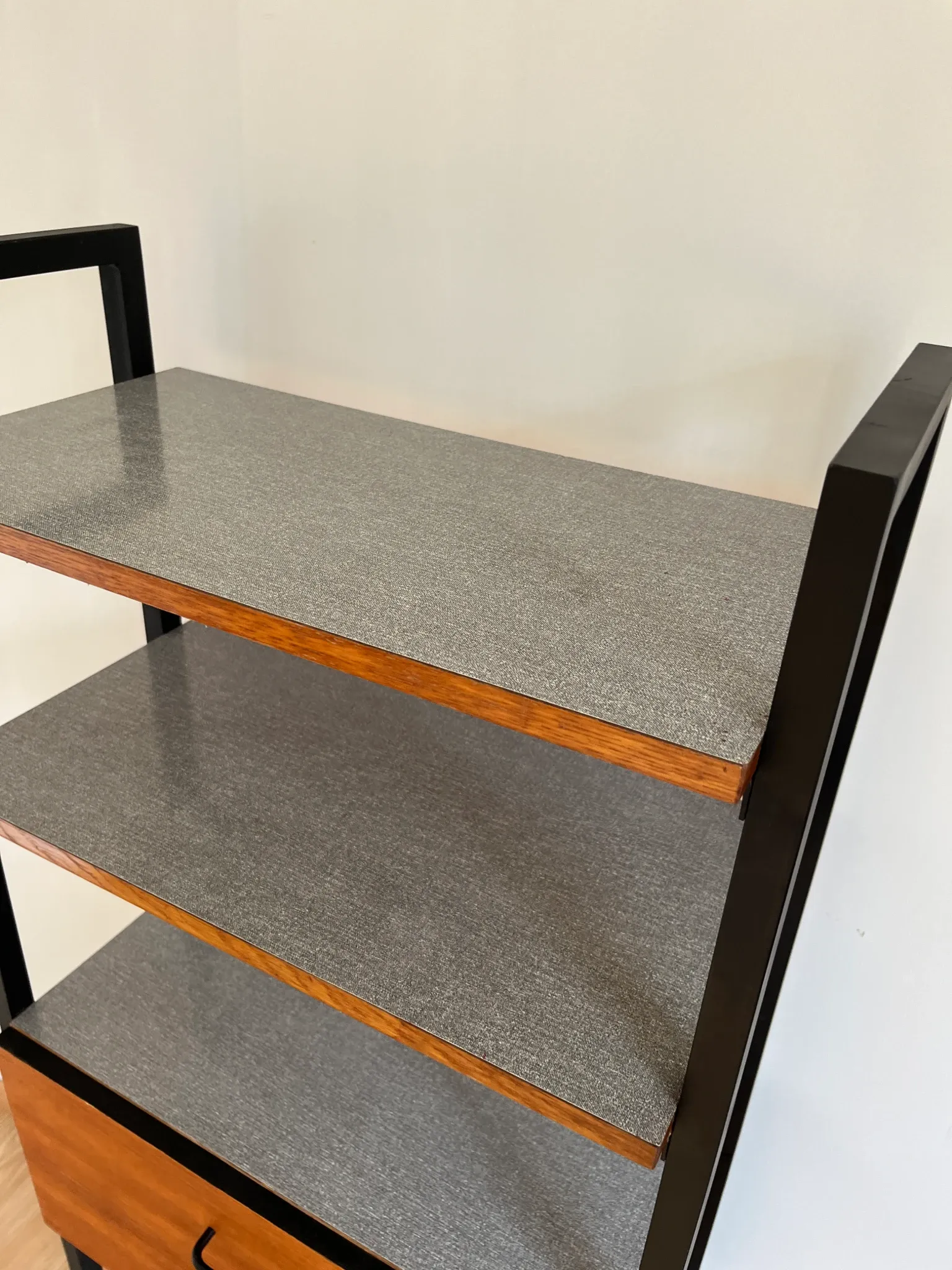 Modernist bookshelf