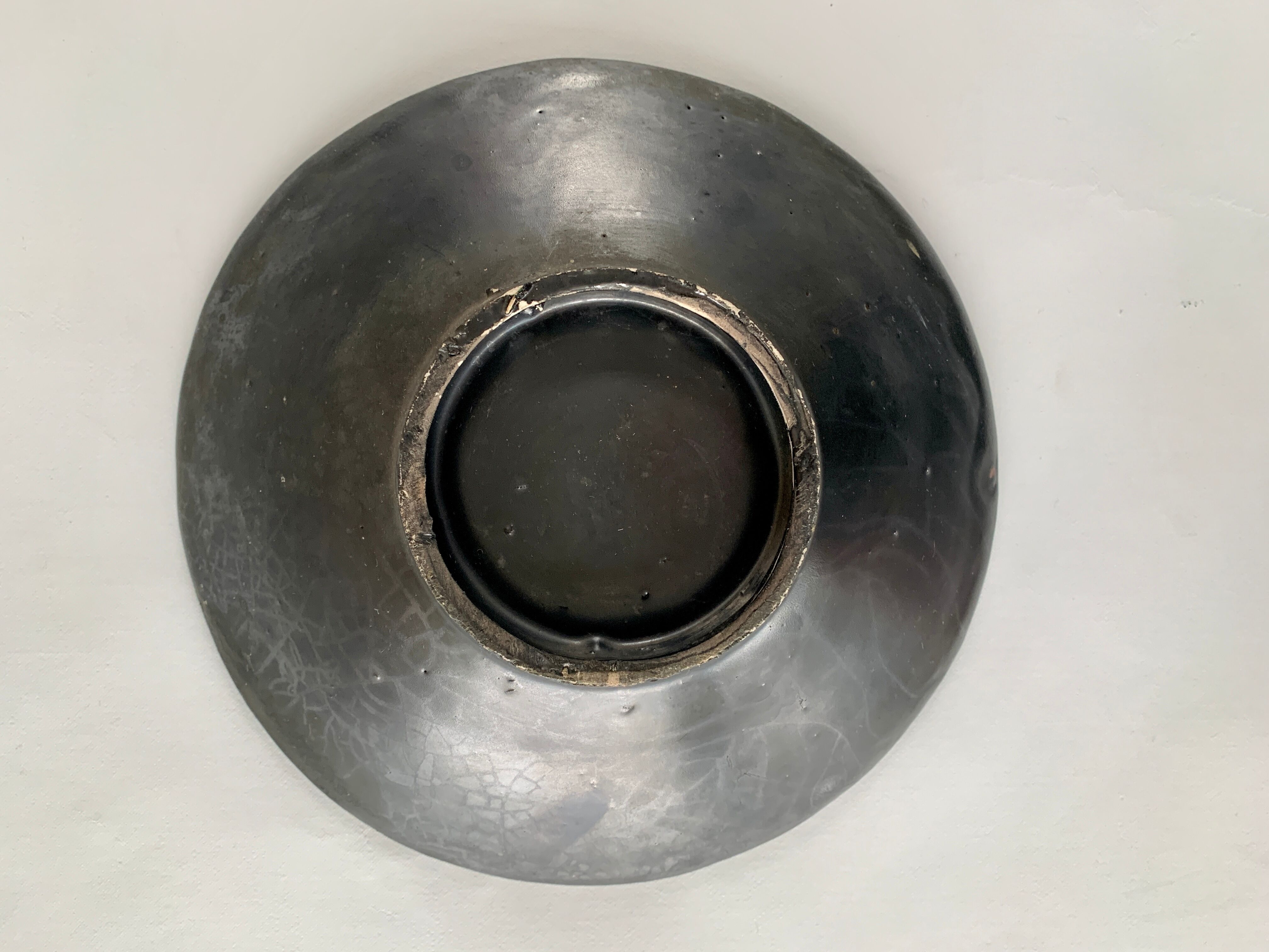 Ceramic wall dish, 60s