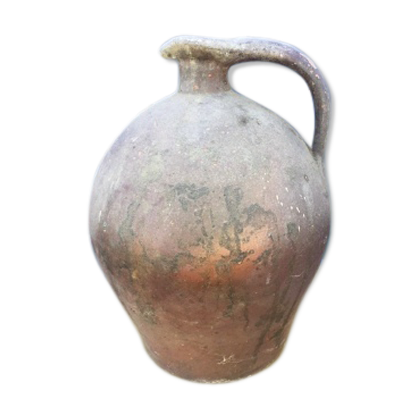 Old terracotta jar 27 cm